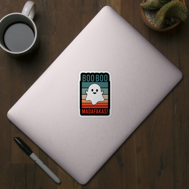 Halloween ghost - boo boo madafakas by creativeKh